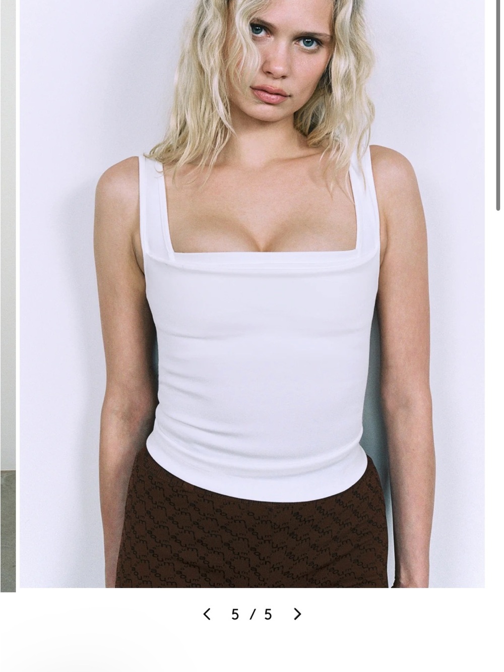 Miaou LUNA TOP - WHITE